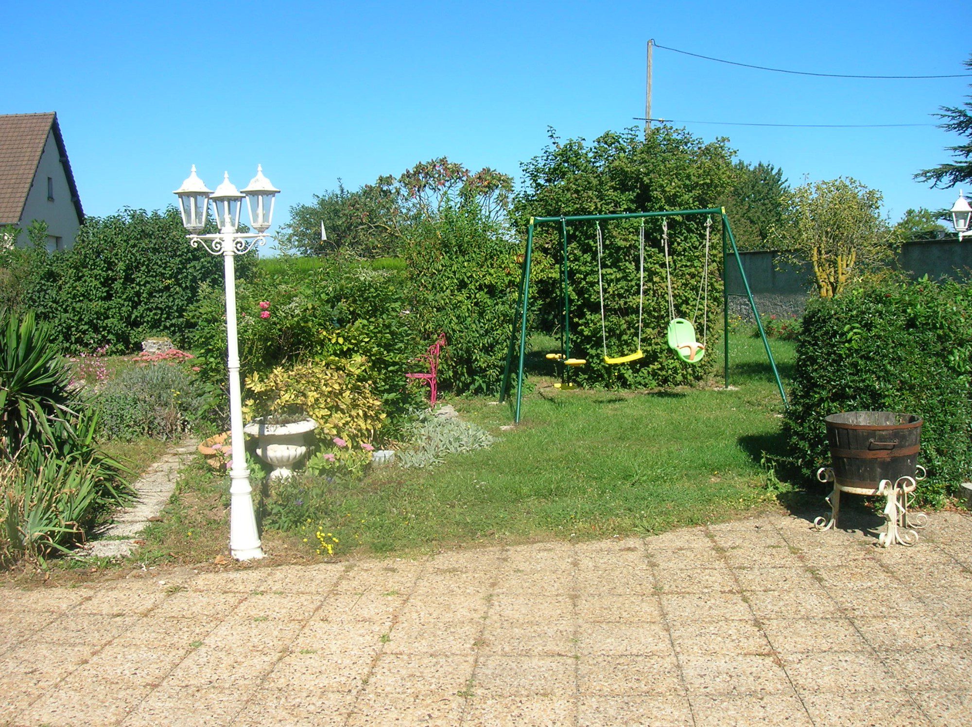 jardin maison reignac