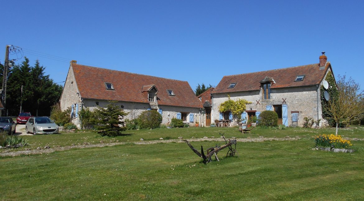 maison principale en L