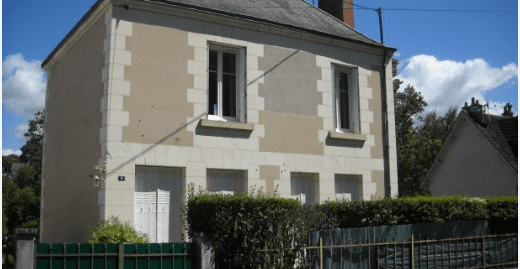 Maison  tourangelle  A  Courçay